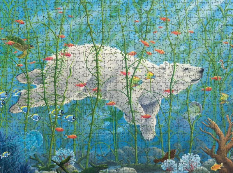 Pomegranate - Robert Bissell: The Buffalo - 1000 Piece Jigsaw Puzzle Outlet