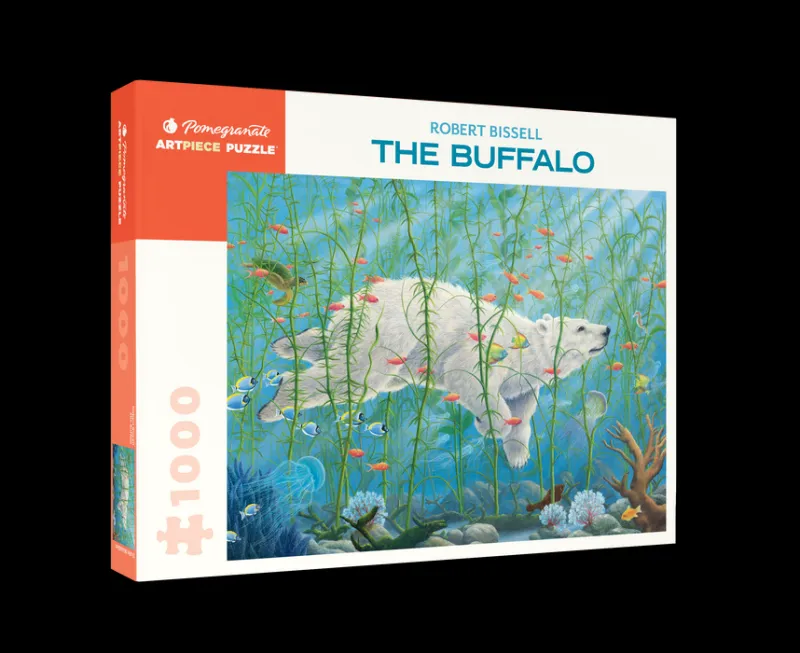 Pomegranate - Robert Bissell: The Buffalo - 1000 Piece Jigsaw Puzzle Outlet