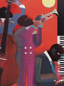 Pomegranate - Romare Bearden: Up at Minton’s - 1000 Piece Jigsaw Puzzle Best