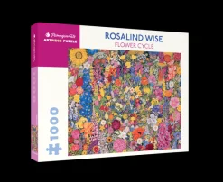 Pomegranate - Rosalind Wise: Flower Cycle - 1000 Piece Jigsaw Puzzle Fashion