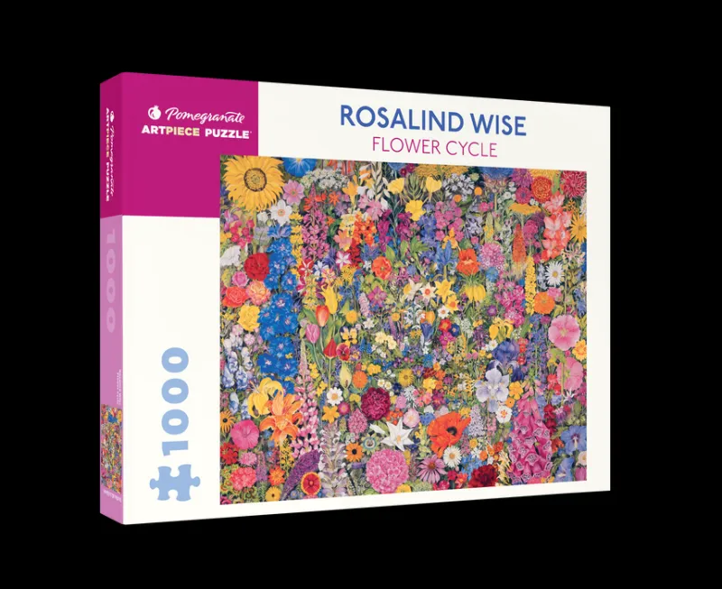 Pomegranate - Rosalind Wise: Flower Cycle - 1000 Piece Jigsaw Puzzle Fashion