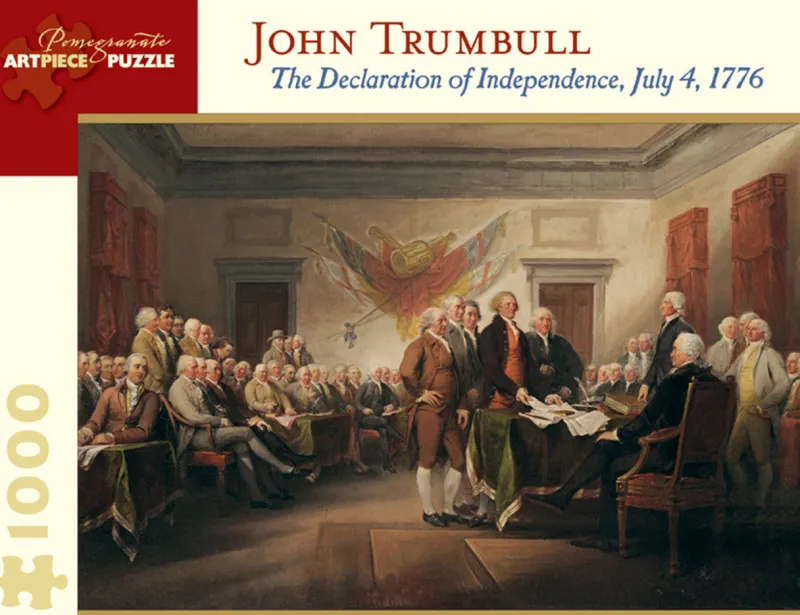 Pomegranate - The Declaration of Independence - 1000 Piece Jigsaw Puzzle New