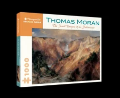Pomegranate - Thomas Moran: The Grand Canyon of the Yellowstone - 1000 Piece Jigsaw Puzzle Online