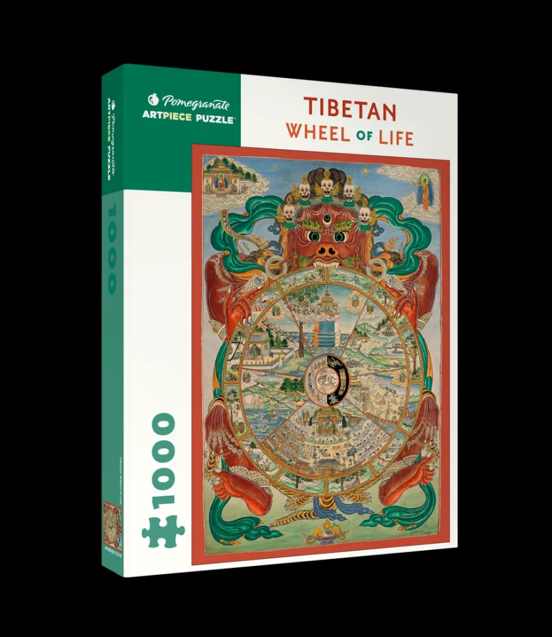 Pomegranate - Tibetan Wheel of Life - 1000 Piece Jigsaw Puzzle Best