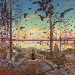 Pomegranate - Tom Uttech: Enassamishhinjijweian - 1000 Piece Jigsaw Puzzle Hot