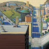 Pomegranate - Wayne Thiebaud: Valley Streets - 1000 Piece Jigsaw Puzzle Outlet