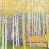 Pomegranate - Wolf Kahn: Among Birches - 500 Piece Jigsaw Puzzle Online