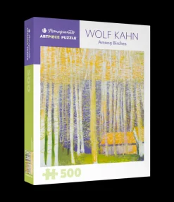 Pomegranate - Wolf Kahn: Among Birches - 500 Piece Jigsaw Puzzle Online