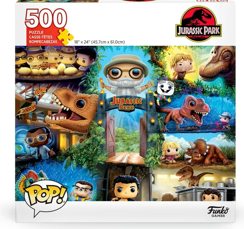 Funko Pop! Puzzles - Jurassic Park - 500 Piece Jigsaw Puzzle Discount