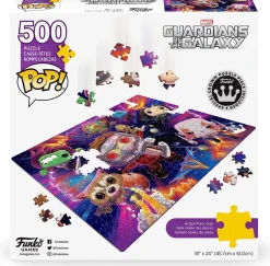 Funko Pop! Puzzles - Marvel Guardians of the Galaxy - 500 Piece Jigsaw Puzzle Hot