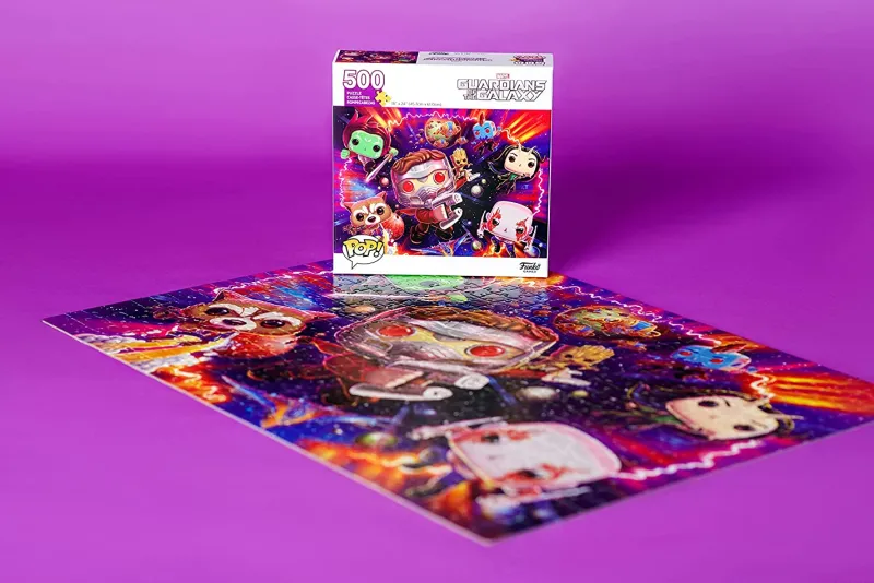 Funko Pop! Puzzles - Marvel Guardians of the Galaxy - 500 Piece Jigsaw Puzzle Hot