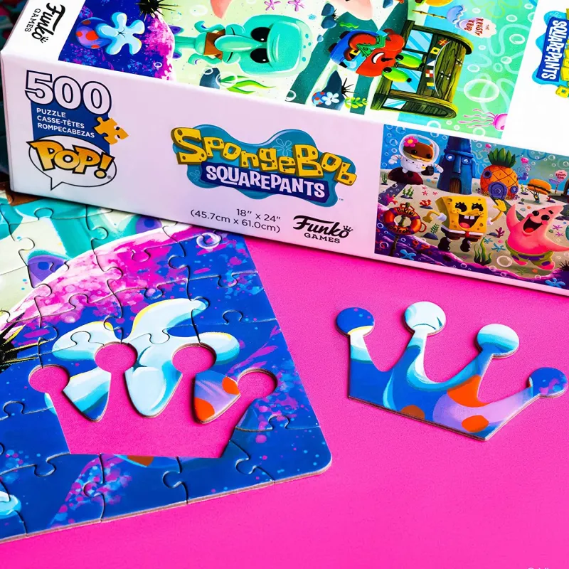 Funko Pop! Puzzles - Spongebob Squarepants - 500 Piece Jigsaw Puzzle Discount