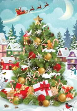 Eurographics *** Pre-Order *** - Christmas Tree Tin - 550 Pieces Fashion