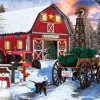 Eurographics *** Pre-Order *** - Holiday Farm Tin - 550 Pieces Hot