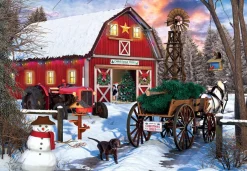 Eurographics *** Pre-Order *** - Holiday Farm Tin - 550 Pieces Hot