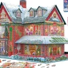 Eurographics *** Pre-Order *** - 3D Christmas House - 1100 Pieces New