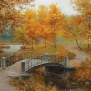 Eurographics ** Pre-Order ** - Autumn in an Old Park by Eugene Lushpi - 1000 Piece Jigsaw Puzzle Clearance