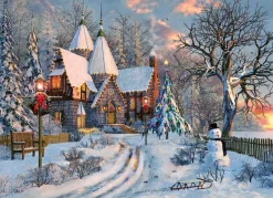 Eurographics ** Pre-Order ** - Christmas Cottage - 1000 Piece Jigsaw Puzzle Hot