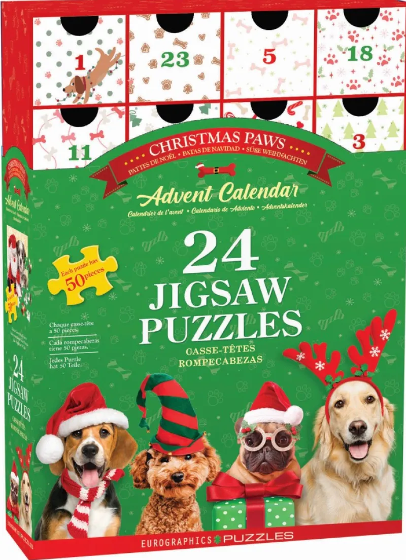Eurographics *** Pre-Order *** - Advent Calendar - Christmas Paws Clearance