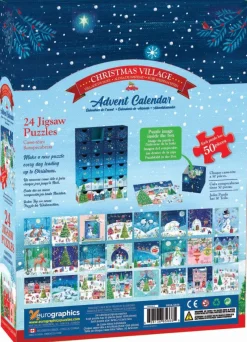 Eurographics *** Pre-Order *** - Advent Calendar - Christmas Village Outlet