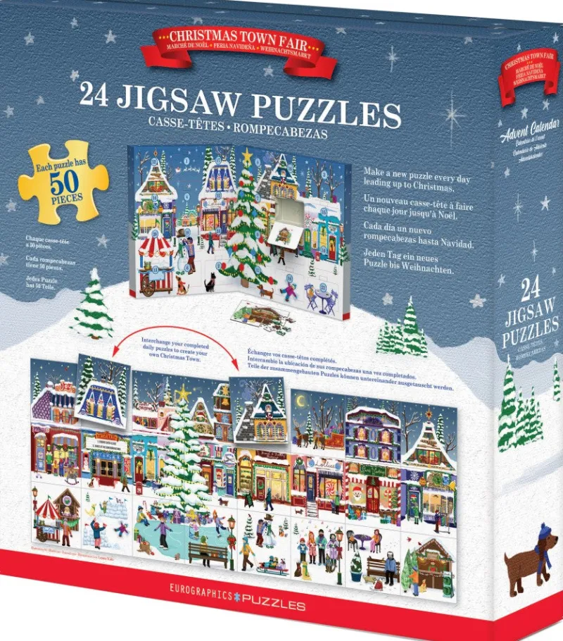 Eurographics *** Pre-Order *** - Advent Calendar - Christmas Town Fair Fashion