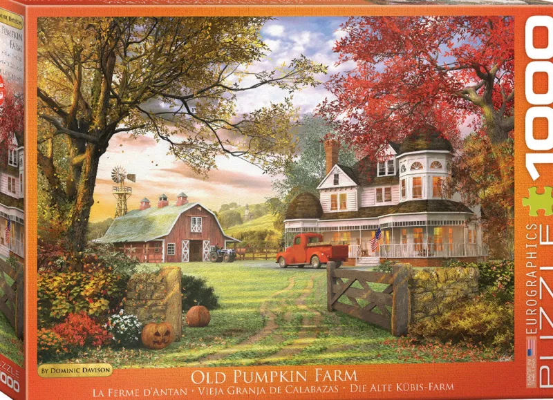 Eurographics ** Pre-Order ** - Dominic Davison: Old Pumpkin Farm - 1000 piece jigsaw puzzle Online