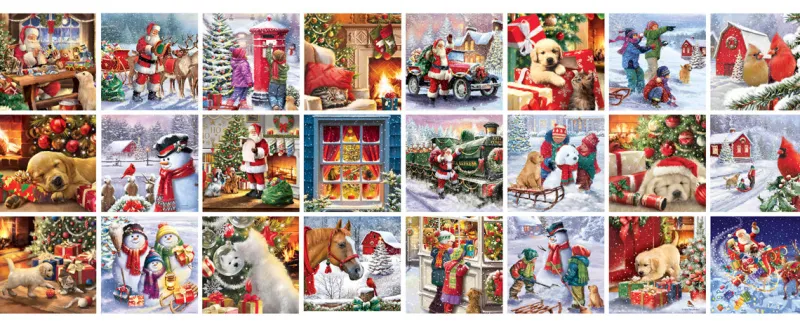 Eurographics *** Pre-Order *** - Advent Calendar - Classic Christmas Clearance