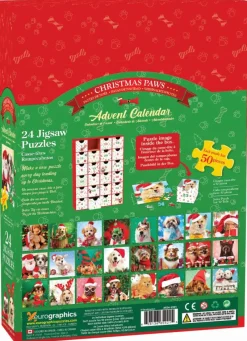 Eurographics *** Pre-Order *** - Advent Calendar - Christmas Paws Clearance