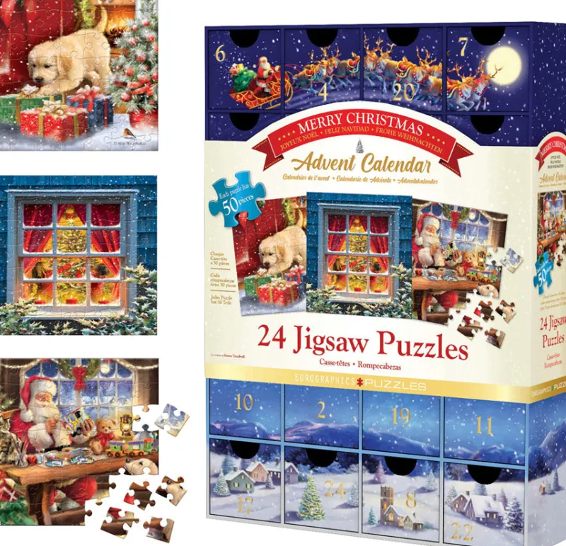 Eurographics *** Pre-Order *** - Advent Calendar - Classic Christmas Clearance