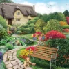 Falcon de luxe ** Pre-Order ** Falcon - Cottage Gardens - 1000 Pieces Hot
