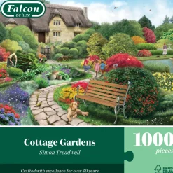 Falcon de luxe ** Pre-Order ** Falcon - Cottage Gardens - 1000 Pieces Hot