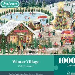 Falcon de luxe ** Pre-Order ** Falcon - Winter Village - 1000 Pieces Clearance