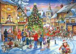 House of Puzzles ** Pre-Order ** HOP - Christmas Shopping - 4 x 500 Piece Hot