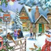 House of Puzzles ** Pre-Order ** HOP - Let It Snow - 4 x 500 Piece Sale