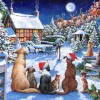House of Puzzles ** Pre-Order ** HOP - No.19 - Santa Paws - BIG 500 Piece Fashion