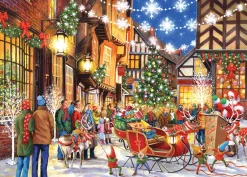House of Puzzles ** Pre-Order ** HOP - No.20 - Santa Switch On - 1000 Piece New