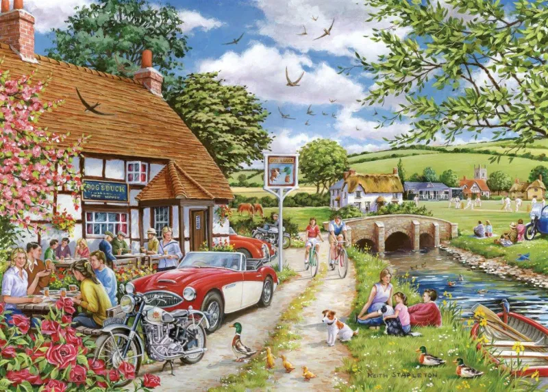 House of Puzzles ** Pre-Order ** HOP - Tales From The Tavern - 4 x 500 Piece Clearance