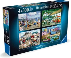 Ravensburger ** Pre-Order ** - Happy Days No 8, Holidays - 4 x 500 Piece Jigsaw Puzzle Online