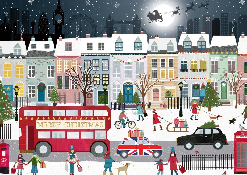 Ravensburger ** Pre-Order ** - London's Christmas Spirit - 1000 Piece Best