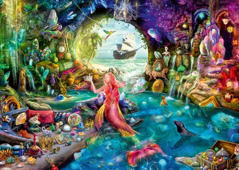 Ravensburger ** Pre-Order ** - Mermaids Treasure - 1000 Piece Fashion