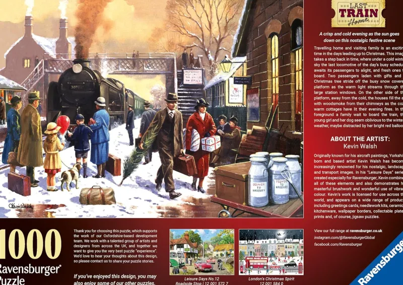 Ravensburger ** Pre-Order ** - Last Train Home - 1000 Piece Online