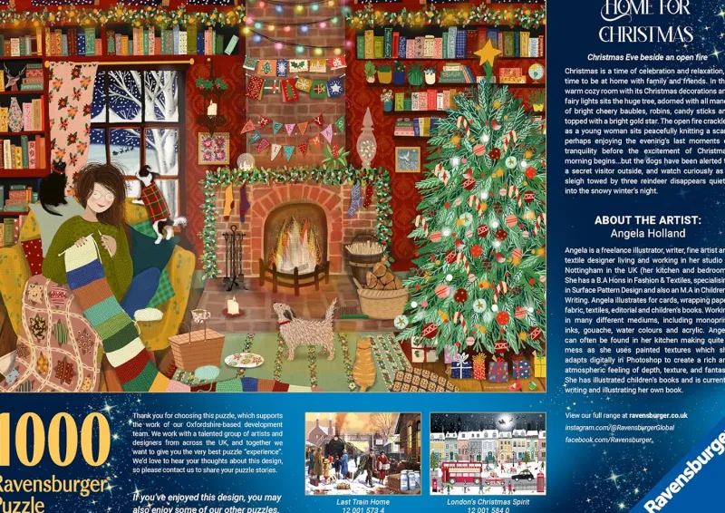 Ravensburger ** Pre-Order ** - Home for Christmas - 1000 Piece New