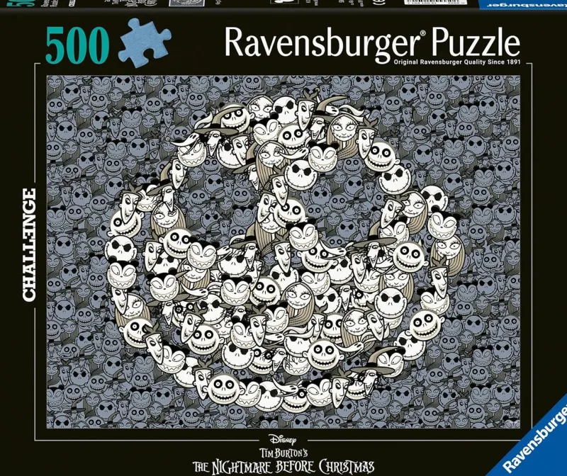 Ravensburger ** Pre-Order ** - The Nightmare before Christmas - 500 piece Hot