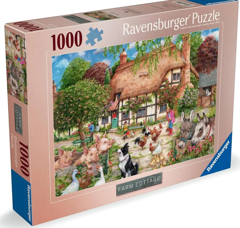 Ravensburger ** Pre-Order ** - Farm Cottage - 1000 Piece New