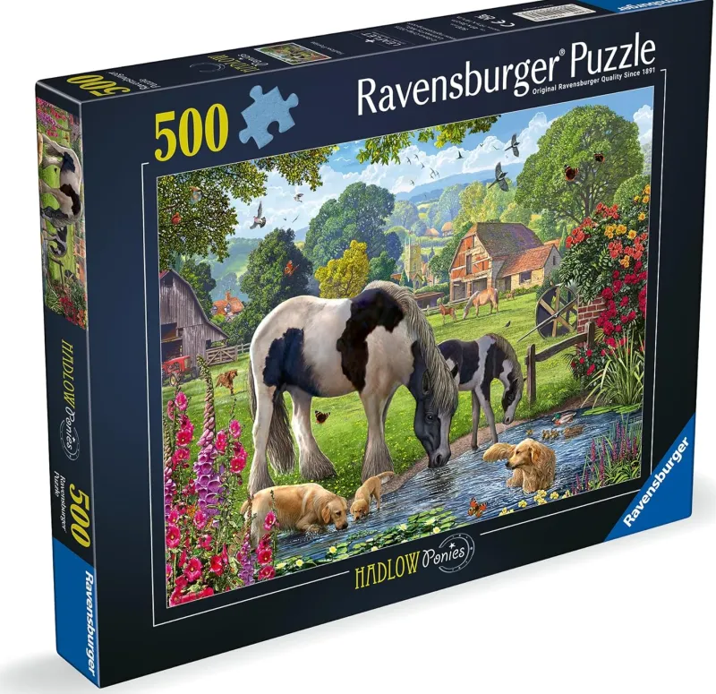 Ravensburger ** Pre-Order ** - Hadlow Ponies - 500 Piece Hot