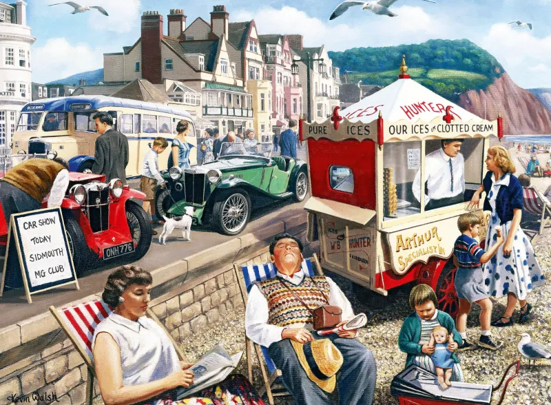Ravensburger ** Pre-Order ** - Happy Days No 8, Holidays - 4 x 500 Piece Jigsaw Puzzle Online