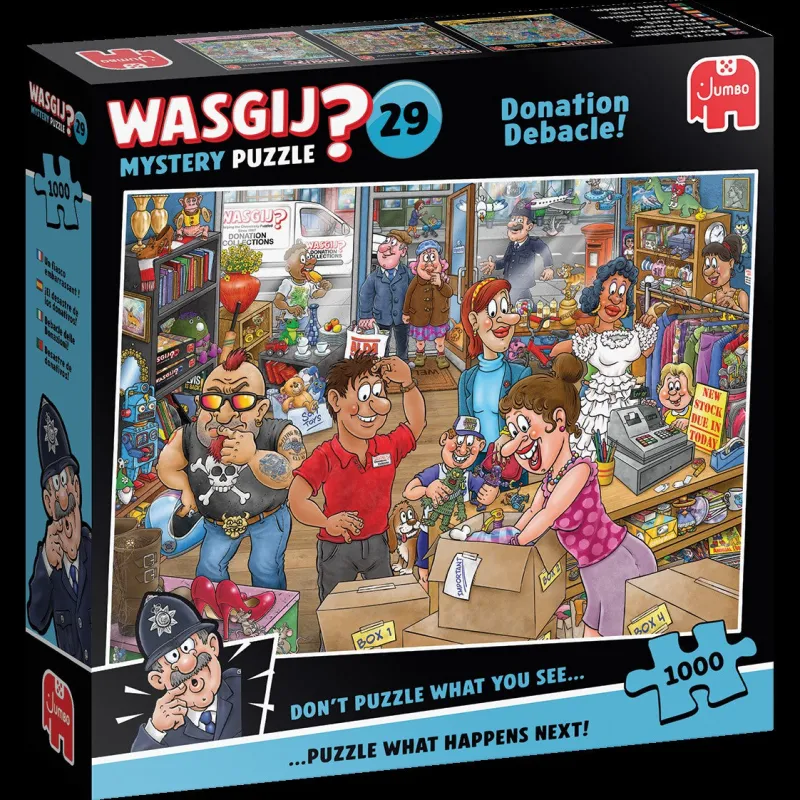 Wasgij ** Pre-Order ** Mystery 29 Donation Debacle! - 1000 Pieces Best