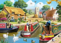 Ravensburger - A Busy Day on the Canal - 1000 Piece Discount