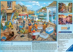Ravensburger - A Fisherman's Life - 1000 Piece Jigsaw Puzzle Online