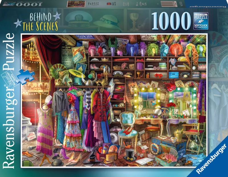 Ravensburger - Aimee Stewart, Behind the Scenes - 1000 Piece Jigsaw Puzzle Online